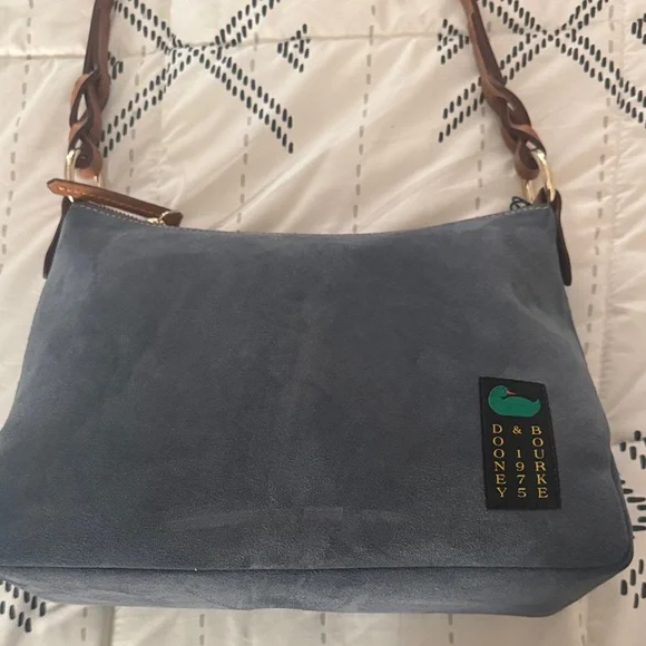 Dooney & Bourke Steel Blue Chloe 30 - Picture 1 of 14